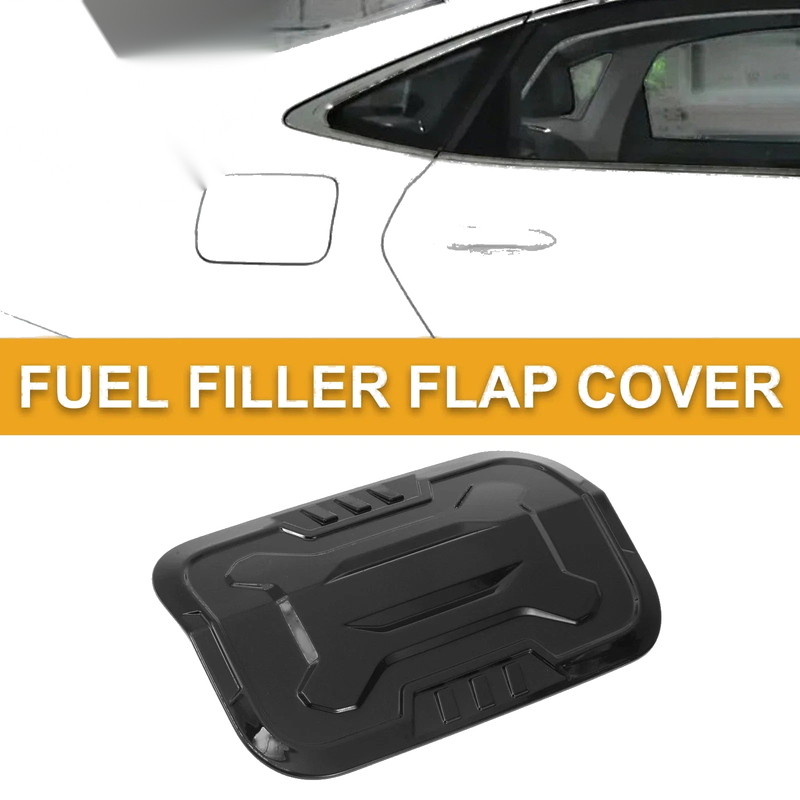 Toyota Prado (2024-2025) Black Filler Flap Cover Fuel Tank Door Cap