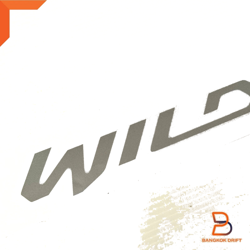 Ford Ranger Ute Silver WILDTRAK Rear Tailgate Decal Sticker (2018-2021)