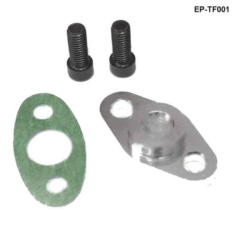 Car Billet Aluminum T3/T4 Turbo Charger 1/8" Npt Oil Drain Line Fitting