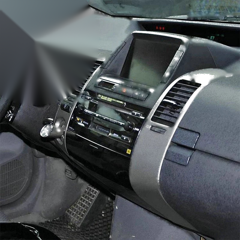 Toyota Prius Gray 1 x Center Dash Air Vent Cover Trim (2004-2009)