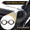Jeep Wrangler JK JKU A Pillar Speaker Ring Cover Trim (2007-2018)
