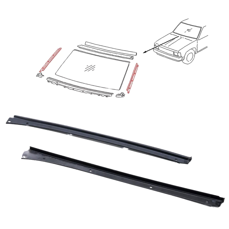 Nissan Datsun D21 1986-1997 Front Windshield Moulding Seal
