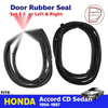 Door Rubber Seal Weahterstrip Rear L+R Fits Honda Accord CD 4D Sedan 1994-97 D05