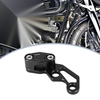 Motorcycle Front Brake Line Hose Clamp Universal Black