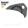 BMW S5 Right Driver Side Heated Mirror Glass (2023)
