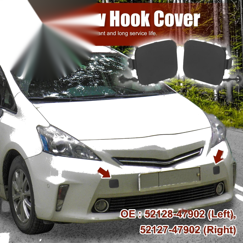 Toyota Prius V Front Bumper Tow Hook Cover  52128-47902 52127-47902 (2012)