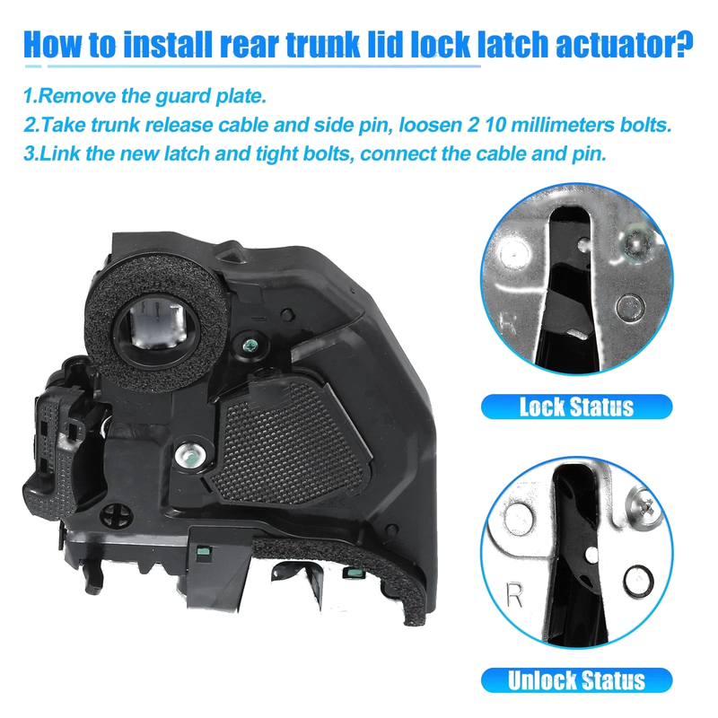 Toyota 4Runner, Camry, RAV4, Scion iQ 4 Pcs Power Door Lock Actuator Motors