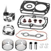 Polaris Ranger Top End Gasket Piston & Ring Set Kit (2010–2014)