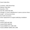 Honda CB250 JADE250 CB400F CB400SF Clutch Cable (1990-2008)