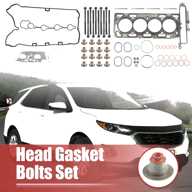 Chevy Equinox Set Cylinder Head Gasket with Bolts (2010–2017)