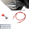 Motorcycle Brake Line 110cm 10mm ID Red