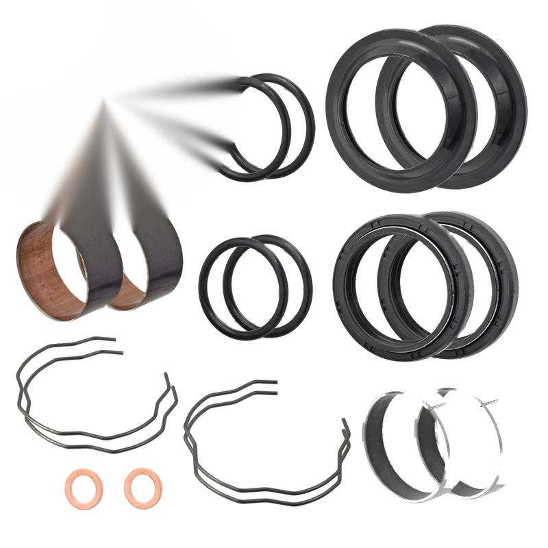 Yamaha V-Star 650 / 950 / 1100 / 1300 MT07 XSR700 Fork Bushing Dust Oil Seal (2002–2023)