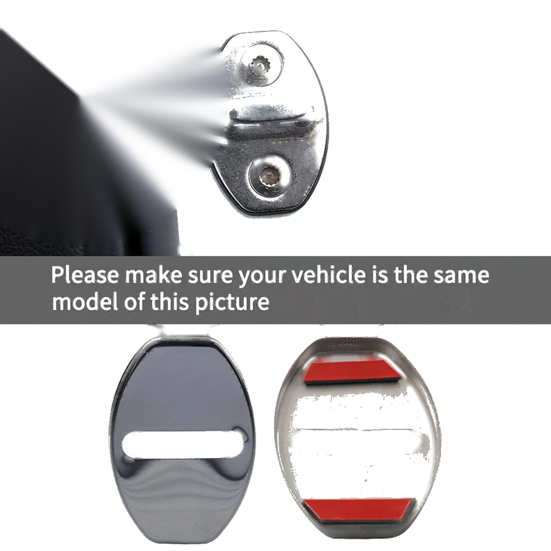 Audi A3 A4 TT S3 VW Golf Passat Tiguan Door Lock Protective Cover