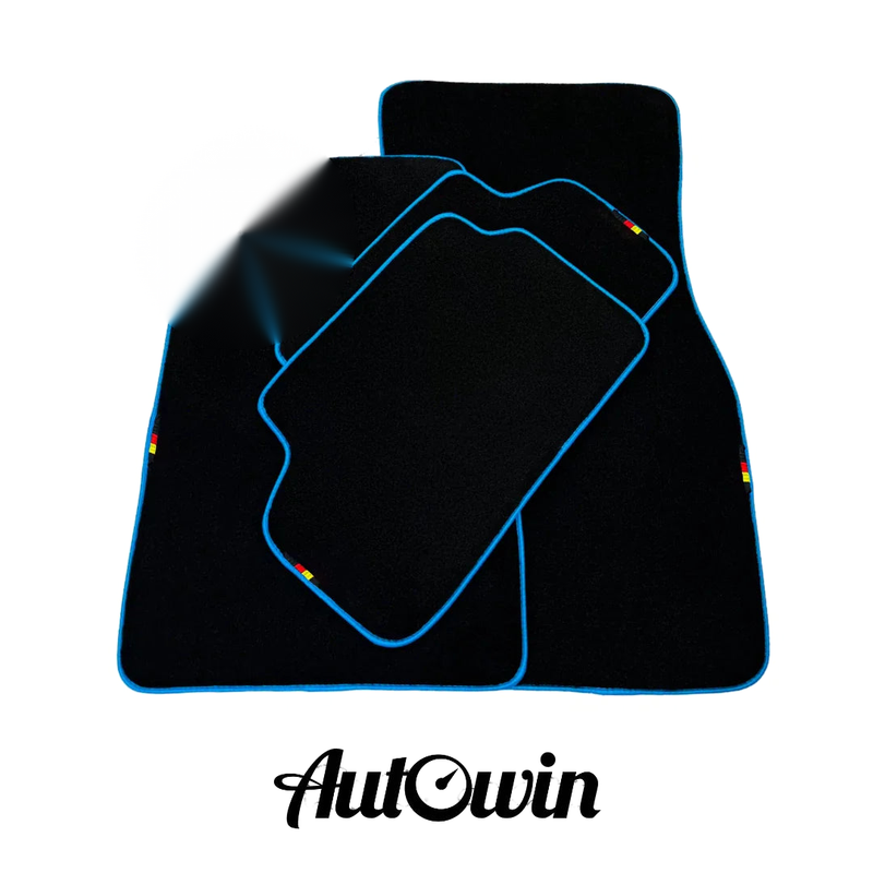 BMW 1 Series M Coupe AutoWin Black Floor Mats (2011)