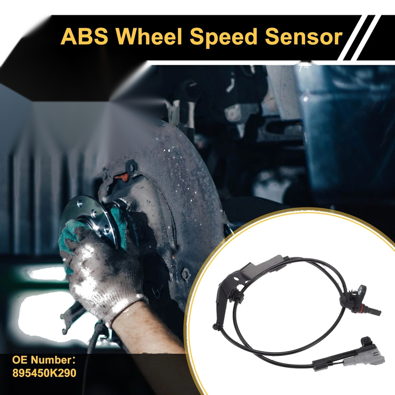 Toyota Hilux 1 Pc ABS Wheel Speed Sensor Right Rear (2010–2010)