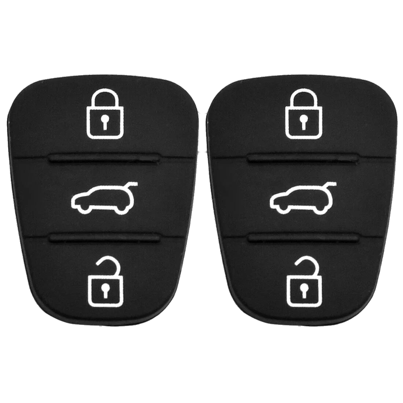 Hyundai 2 x Car Remote Fob Case Inserts ( Specified)