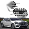 MB W222 S450 S560 1 Pair Bumper Grille Cover (2014–2020)