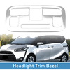 Toyota Sienta 1 Pcs Front Row Headlight Trim Bezel (2022–2023)