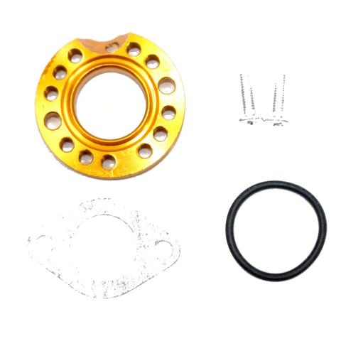PIT PRO Quad Dirt Bike ATV 26mm Gold Carburetor Manifold Spinner Adaptor