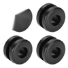 Rubber Heel Guard Grommets x4 Yamaha YFM350X YFZ350 YFS200 (1986–2006)
