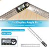 Digital Angle Finder Protractor Goniometer Ruler 360° Measurer