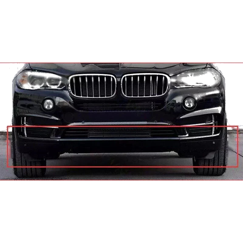 BMW X5 F15 2014-2018 Real Carbon Fiber Front Bumper Lower Spoiler Lip fit