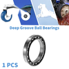 Deep Groove Ball Bearing 75x105x16mm 1 Pcs Silver Tone
