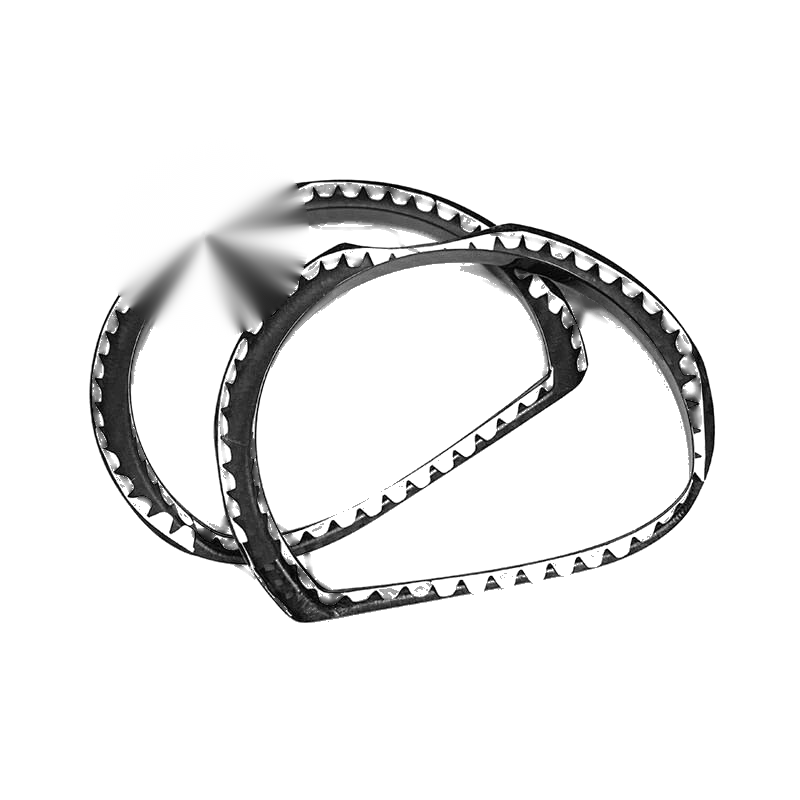 Dodge Challenger SRT 2015-2023 DRY Carbon Fiber Headlight Ring Cover Trim