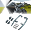 Kawasaki Z650 1 Set Titanium Tone Rear Seat Rail Handle (2017–2022)