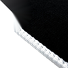 BMW i3 Series I01 (2014-2022) 2 x White Trim AutoWin Black Floor Mats