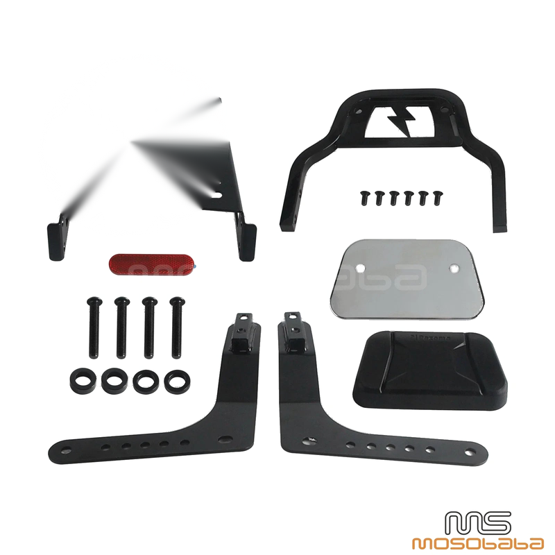 Harley M8 Softail Sport Glide FLSB Mini Sissy Bar Kit (2018-2023)