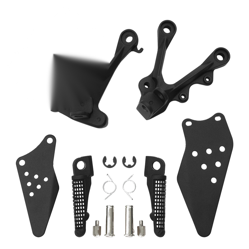 Kawasaki Ninja ZX6R Driver & Passenger Footrests Pegs (2005-2008)
