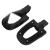 Harley Softail Matte Black Footpegs (2018-2025)