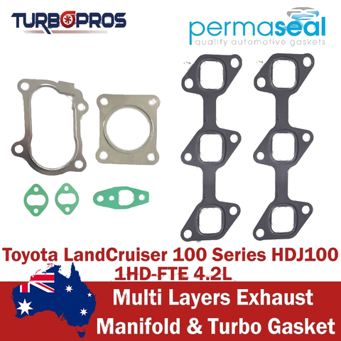 Toyota Landcruiser 100 1HD-FTE 4.2L Permaseal Exhaust Manifold&Turbo Gasket