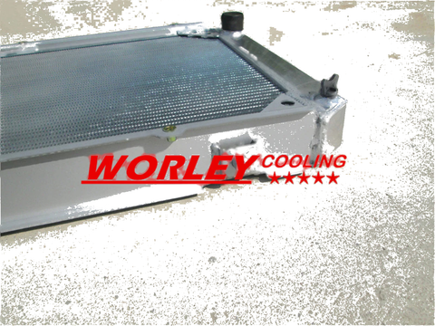 Nissan Patrol Y60 GQ 2.8L RD28T / 4.2L TD42 3-Row Alloy Radiator (1988-1997)
