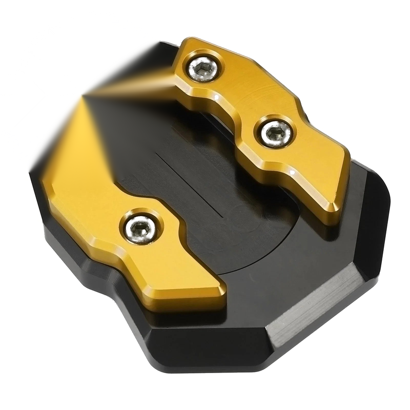 Honda Adv-160 2022 Black Gold Tone Kickstand Plate Pad