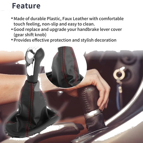 Chevrolet Spark 5 Speed Gear Shift Knob with Cover (2011-2015)