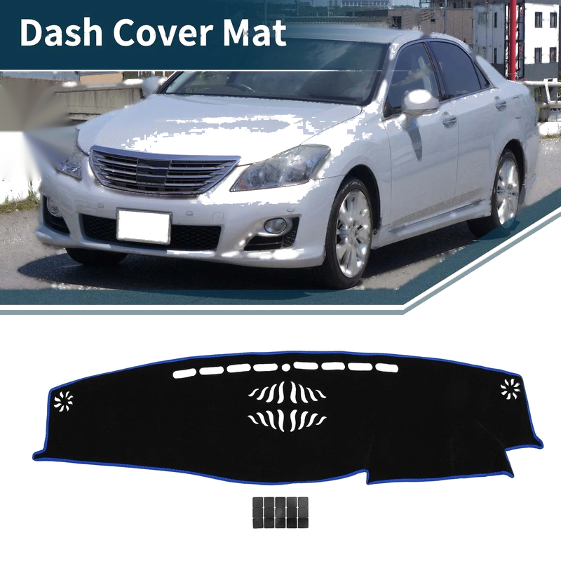 TOYOTA CROWN Dashboard Dash Cover Mat (2012–2018)