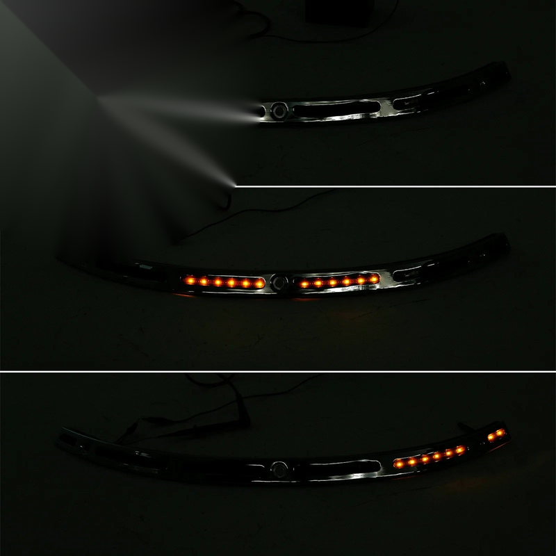 Harley Street Glide Electra Glide Batwing Windshield LED Trim (2014 - 2024)