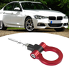 BMW 325i 328i 335i 550i Tow Hook Red Aluminum Alloy Front Bumper Towing Eye