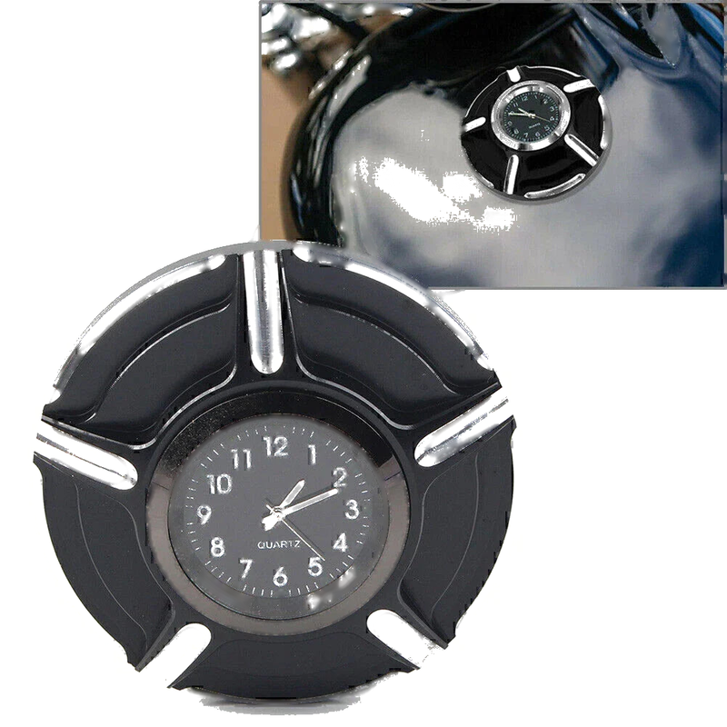 Harley CNC Billet Aluminum Gas Cap Fuel Tank Cover