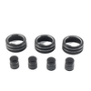 Honda Civic 2022+ CR-V 2023-2024 Black 7x Switch Knob Ring Cover Trim