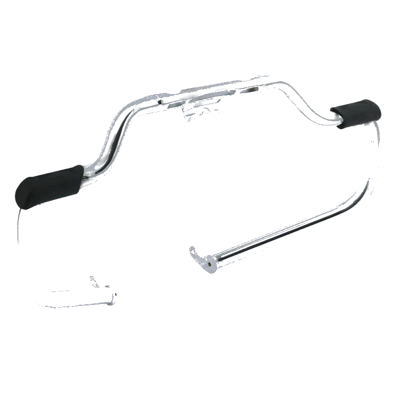 Harley Softail Chrome Mustache Highway Engine Guard Bar (2000-2017)