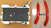 Suzuki LTR450 Aluminum Radiator + Blue Silicone Hose (2006-2009)