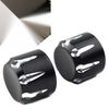 Harley Touring Road King Electra Glide CNC Front Axle Cap Nut Covers