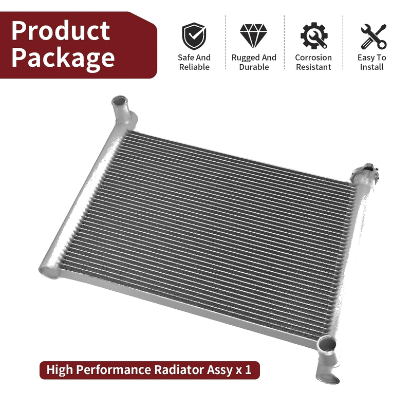 Polaris Sportsman XP 850 HO EFI EPS Aluminum Radiator (2009–2013)