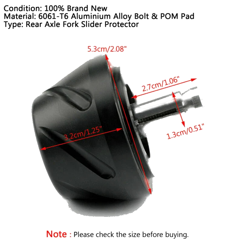 BMW R1200GS / LC Rear Housing Gimbal Crash Slider (2013-2018)