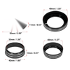 Ford Mustang 3 x Aluminum Alloy Headlight Volume Tune Knob Covers (2015-2023)