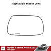 Side Mirror Glass Lens RH Fits Toyota Corolla Altis ZZE121 E130 4D SED 2001-07