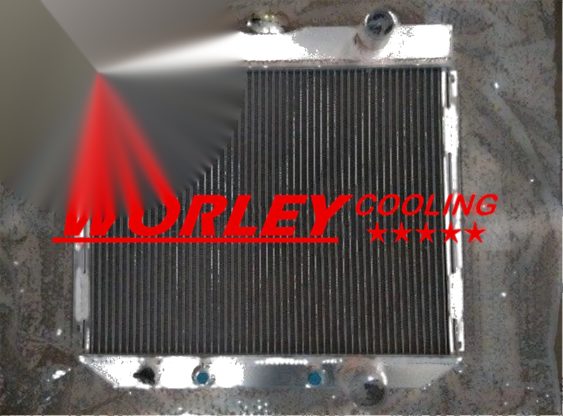 Ford Mustang, Mercury Cougar 289, 302, 351 3ROW Radiator & Fan (67-69)